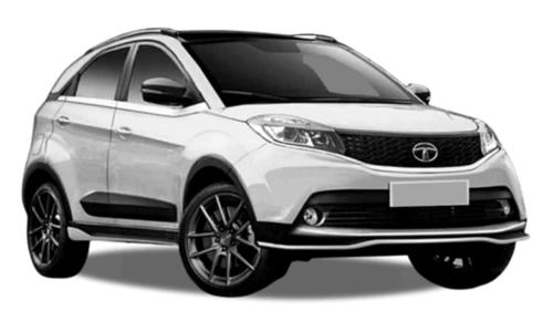White SUV car for premium taxi service in Dehradun for local sightseeing and outstation travel.